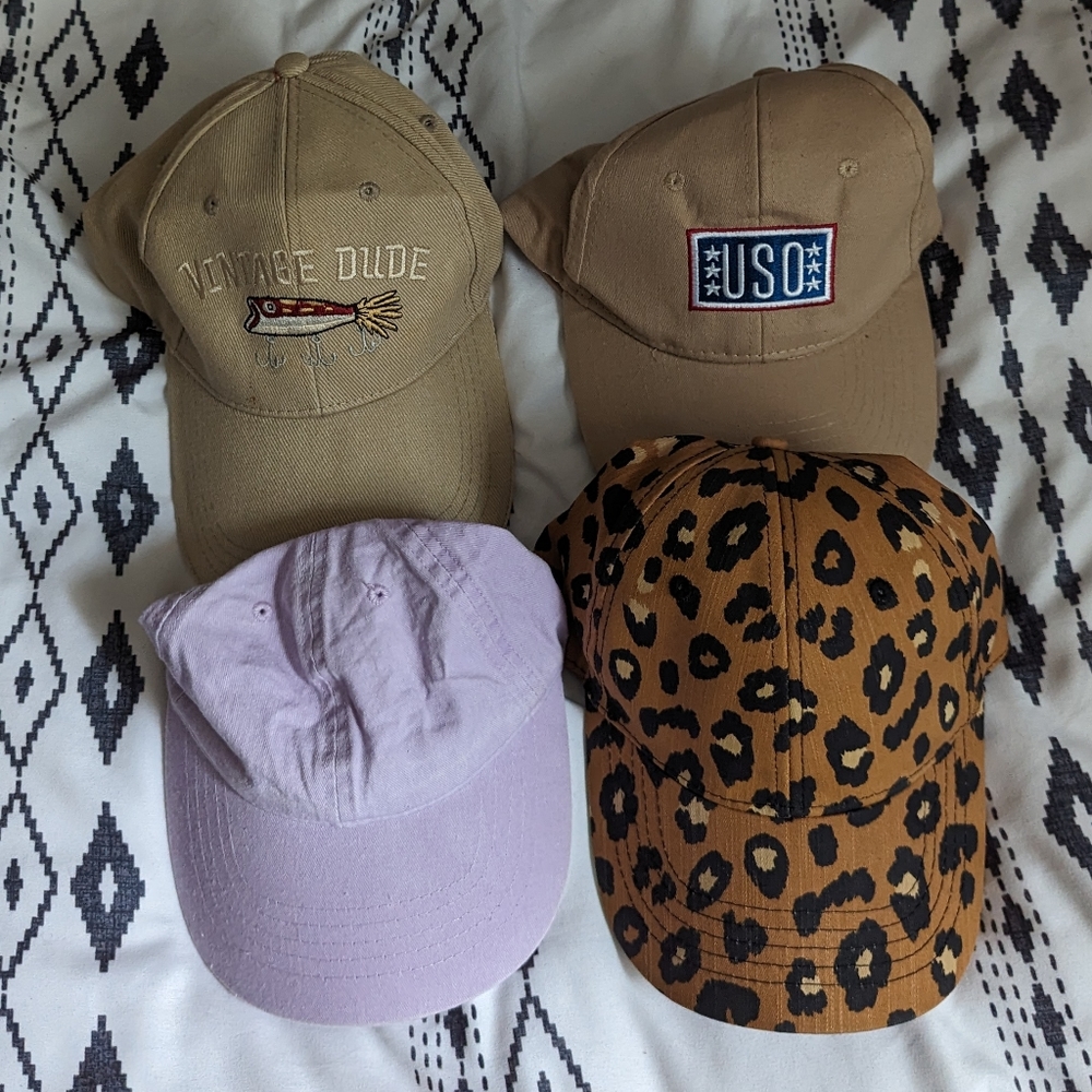 *Last Chance* Baseball Hat Lot - Bundle of 4